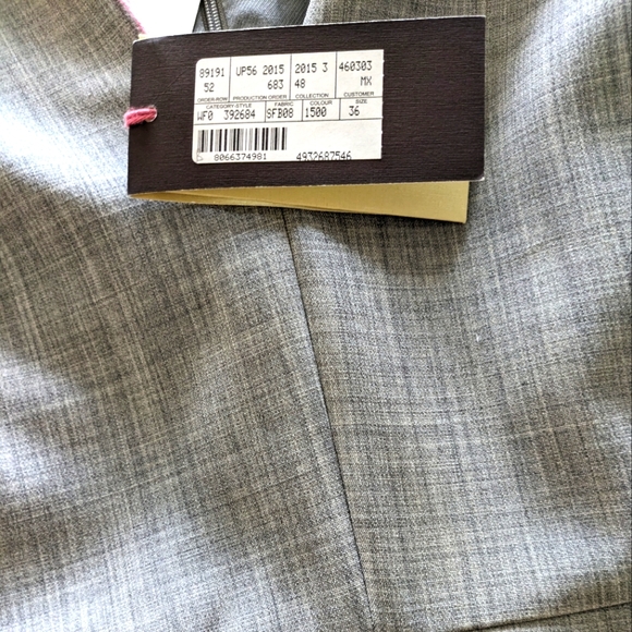 Stella McCartney Runway Grey Fit Flare Dress - Picture 4 of 5